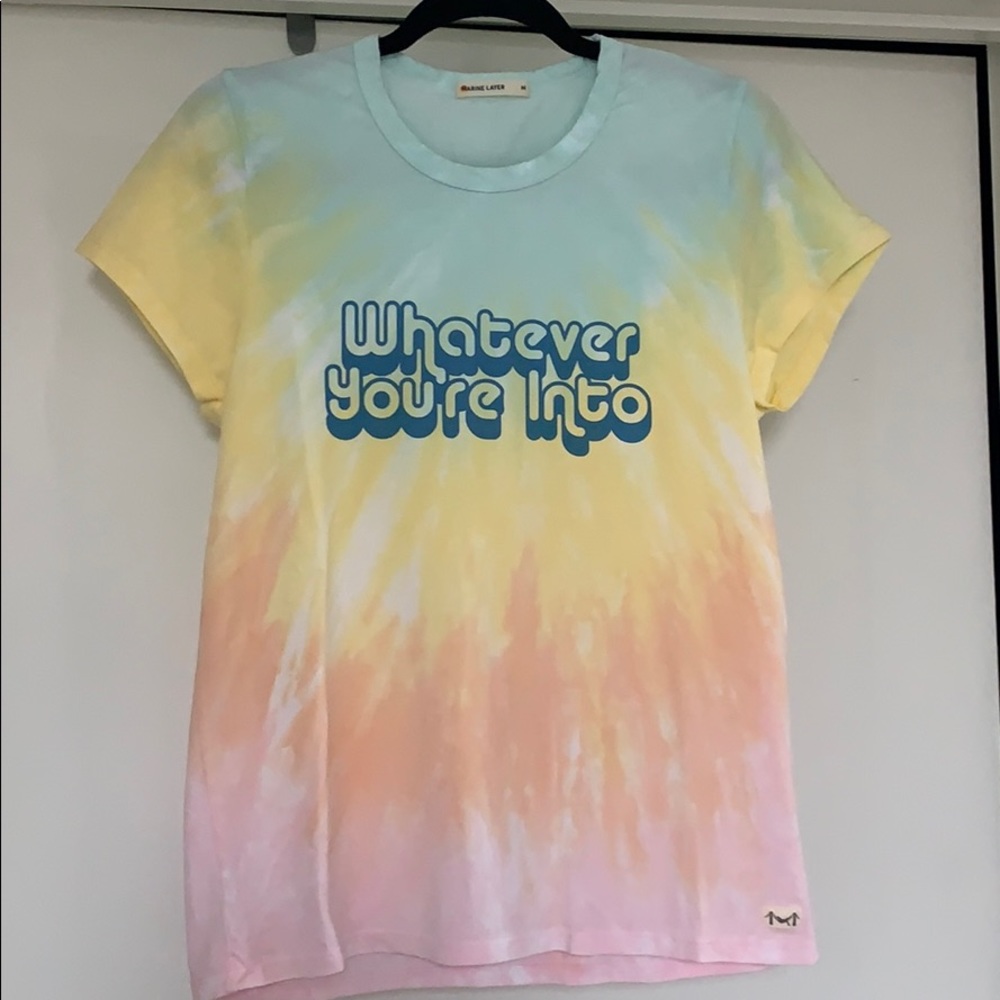 Marine Layer Pastel Tie-Dye Tee